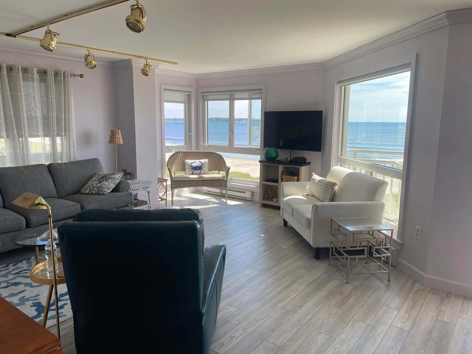 Living Room View, 219 E Grand Ave, Unit 4A Old Orchard Beach